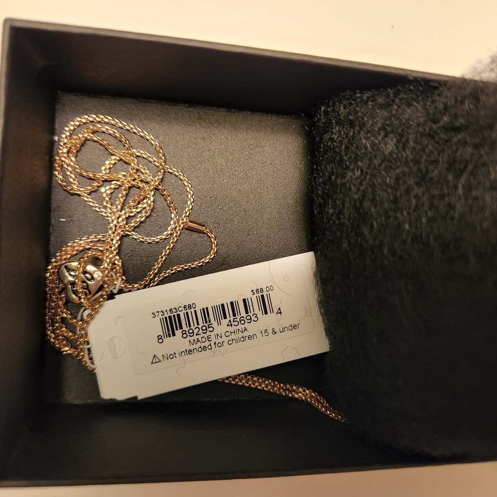 Betsey Johnson Elegant Cat Pendant with Pink and Silver Accents - Picture 7 of 8